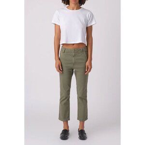 AMO Easy Trouser in Surplus Green Size 30 Straight Leg
